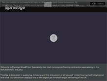 Tablet Screenshot of prestigewoodfloors.co.uk